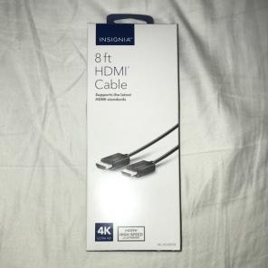 Insignia 8 Ft HDMI Cable 4K Ultra HD