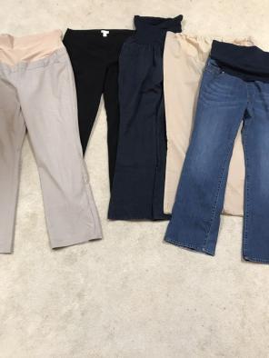 5 Maternity Jeans, Khakis, Dress Pant XL