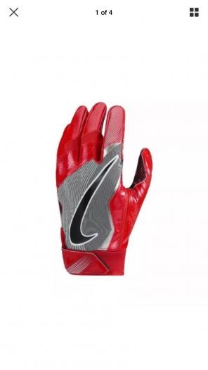 Nike Football Gloves Vapor4 2XL XXL Red