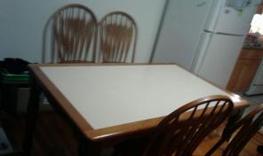 Table and chairs