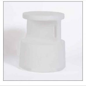 Tote End Table Finish: White