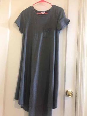 Xs lularoe dark grey Carly