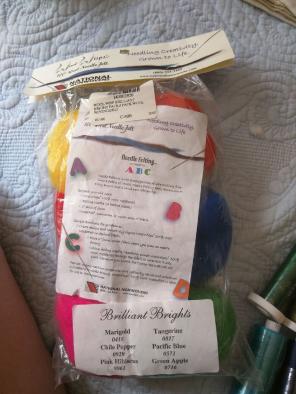 Wool For Needle Felting-6 Colors
