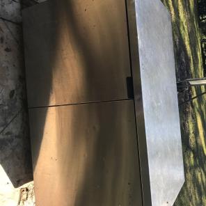 A Silver Fridge