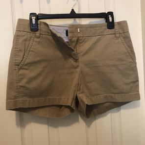 Khaki JCrew Chino Shorts