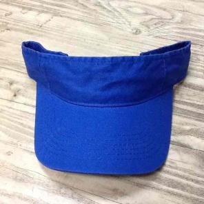 Blank Royal Blue Visor Hat New