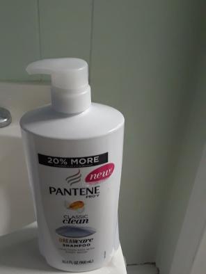 Pantene Pro V 30.4 shampoo pump bottle