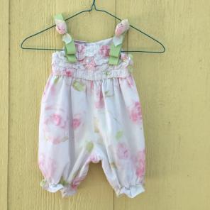 Baby Girl Floral Jumper Romper Pantsuit