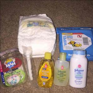 Baby travel size