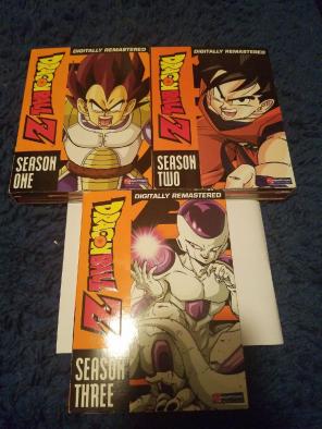 Dragonball z seasons 1-3 DVD
