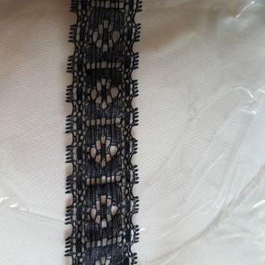 Nwt black stretch lace