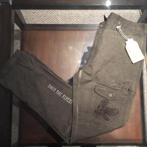 Born Fly Olive Cargo Pants Sz 34