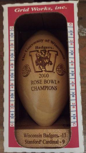 Wisconsin Badgers Rose Bowl Football