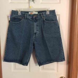 Men's Route 66 denim shorts size 34 NWT