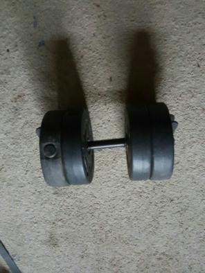 Weighed dumbell