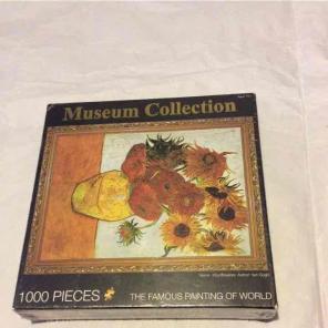 NEW Van Gogh 1000 piece puzzle sunflower