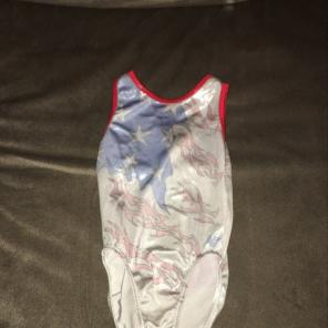 Child Medium Gymnastics Leotard For Sale