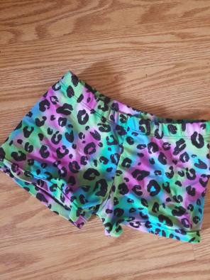 Leopard Dance shorts