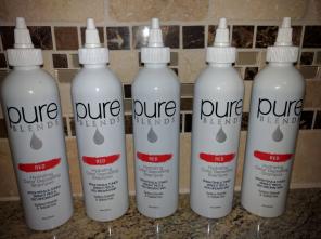 5 brand new bottles of pure red shampoo