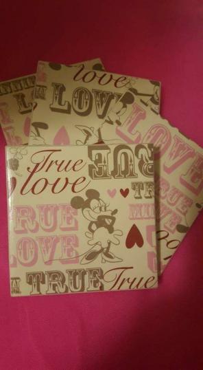 Minnie Mouse coaster set