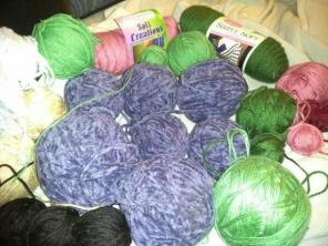 Oodles, whole lot of yarn