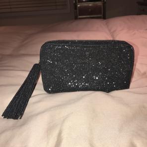 Authentic Anya Hindmarch Glitter Clutch!