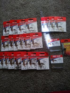 Eagle claw fishing hooks