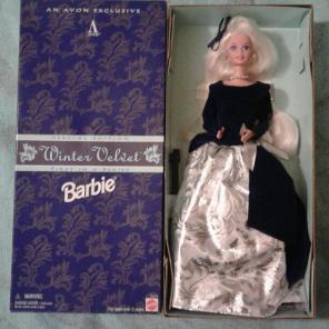 Winter Velvet Barbie