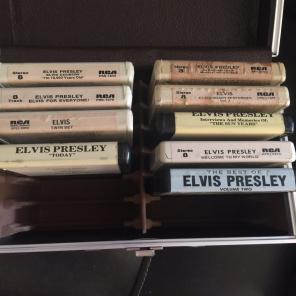 9 Elvis Presley 8 Track Tapes