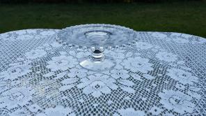 Vintage tea and snack dish set