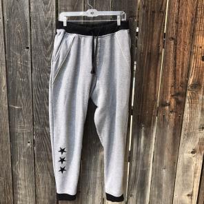ENYCE // Grey Stars Sweatpants