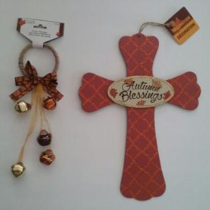 Religious Autumn Door Sign and Jingle
