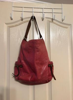 Tano Leather Handbags Mercari Red Leather Tano Hobo Purse