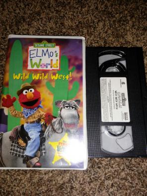 ELMO'S WORLD: Wild Wild West! (VHS)