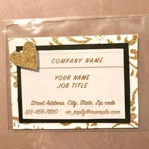 Custom Handmade Business Cards Set of 25