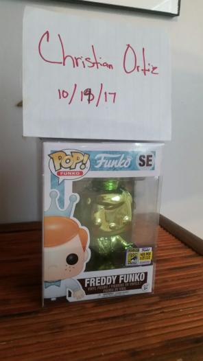 Freddy Funko (Green Chrome)