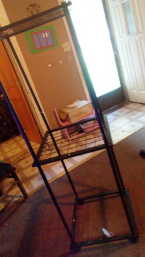 6 ft metal shelf