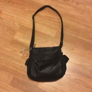 Authentic Leather Fossil Messenger Bag