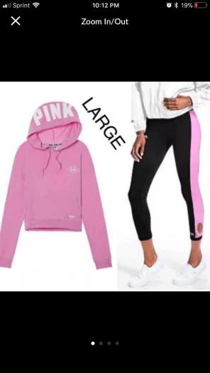 NWT VS PINK LARGE SET
