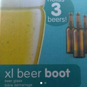 XL Beer Boot Game