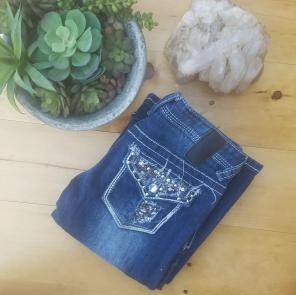 Vanity Premium Bling Flare Jeans
