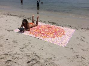 Large Multiuse Tapestry Spread Beach Bed