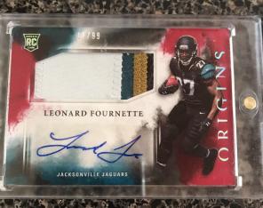 Leonard Fournette RC Patch Auto /99