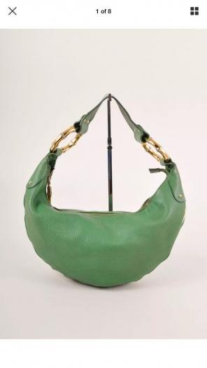 Gucci Half Moon Hobo Green