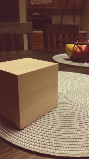 4 x 4 x 4 BLOCK ( STRONG CEDAR SCENT )