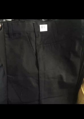 Black Red Kap Men Pants