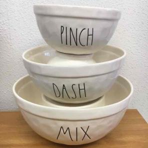 Rae Dunn Mixing bowls