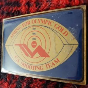 U.S Shooting Team 1984 belt buckle