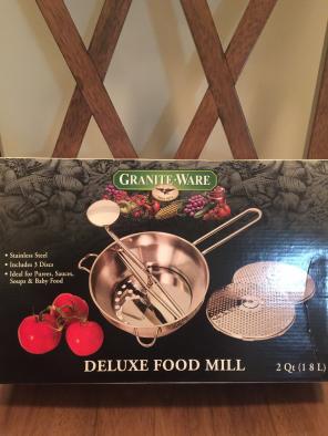 2 Quart Deluxe Food Mill