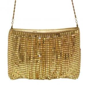 Gold vintage mesh bad